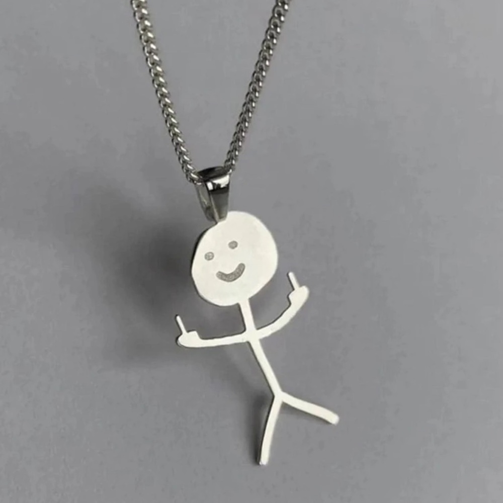 Attitude Necklace Stainless Steel